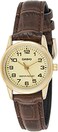 Casio - Analog Ltp-V001L-7Budf Leather Watch, Brown Band, Analog Display, For Unisex