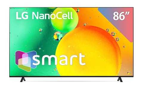 LG 86-inch 4K UHD Smart TV with Built-in Receiver - 86ANO796QA