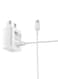 Samsung 3-Pin Fast Charging Travel Adapter With Type-C Cable (UK Plug) White