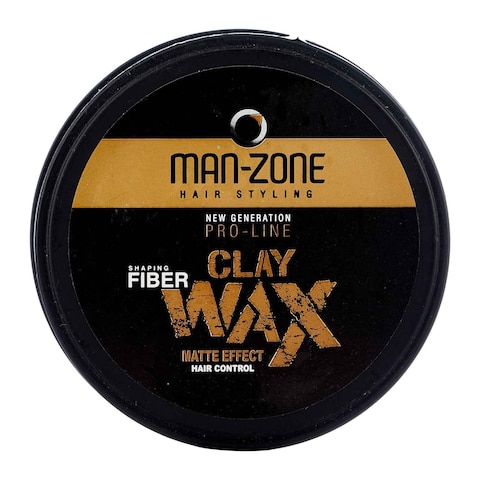 Man-Zone Clay Fiber Gel Wax - 125 gram