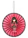 Smiffys Santoro Gorjuss Ladybird Paper Fans, Pink For Girls