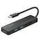 Promate USB Type-C&trade; Hub, High-Speed USB-C&trade; Adapter with 4K HDMI Full HD Port, SD/MicroSD Card Slot, 2 USB 3.0 Port and 5Gbps Transfer Speed for MacBook Pro and Type-C&trade; laptop, LinkHub-C
