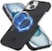 MONOCARBON Real Aramid Fiber [ULTRA SLIM] for iPhone 15 PLUS case cover [MagSafe Compatible] Lightweight Anti-Scratch - Matte Black