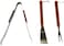 3 Piece BBQ Tool Set, Stainless Steel/Wood