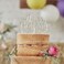 GingerRay - Boho Cake Topper Wooden Happy Birthday - Brown / Kraft