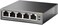 TP-Link TL-SF1005P V2, 5 Port Fast Ethernet PoE Switch, 4 PoE+ Ports @67W, Desktop, Plug &amp; Play , Sturdy Metal w/Shielded Ports, Fanless, Limited Lifetime Protection, Extend &amp; Priority Mode