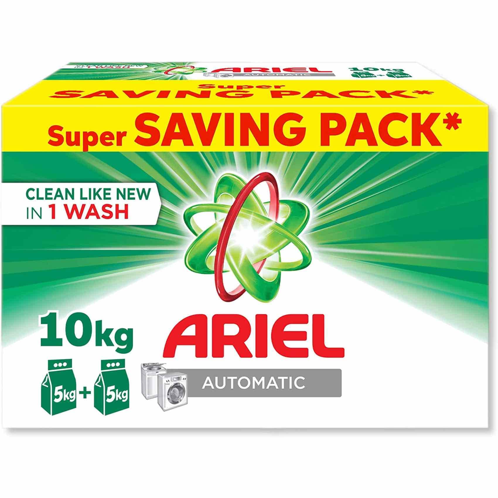 ARIEL WASHING POWDER 10KG