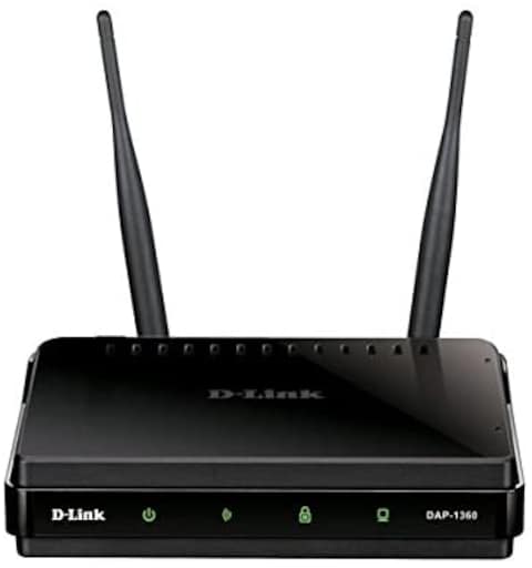 D-Link DAP-1360 Wireless N Range Extender - Black