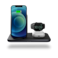 Zens Aluminium 4-in-1 Stand Wireless Charger with 45W USB PD - Black