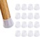 Generic Outgeek 16Pcs Chair Leg Cap Universal Clear Silicone Scratch-Proof Furniture Leg Pad Chair Leg Protector