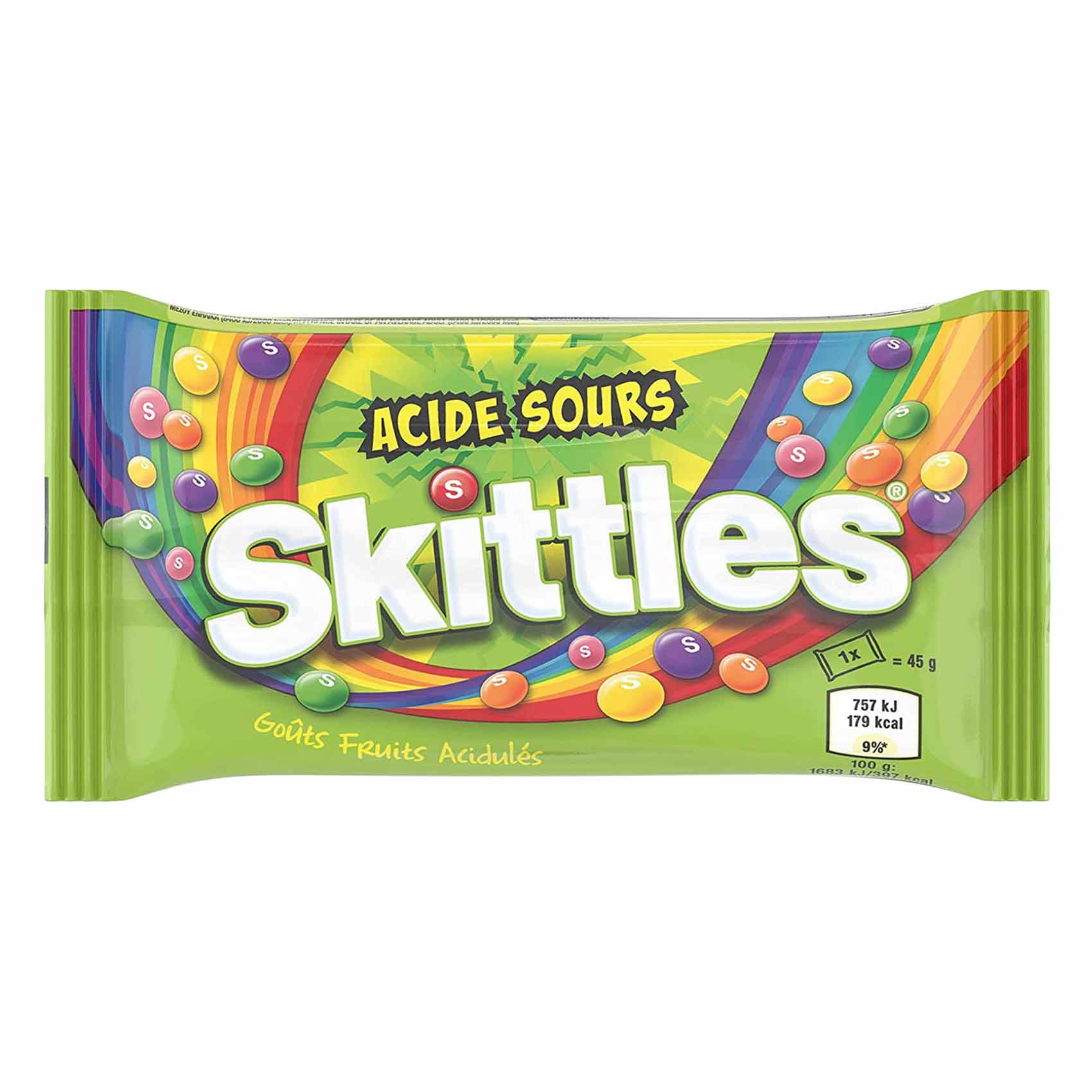 Skittles Crazy Sours Candy 38g