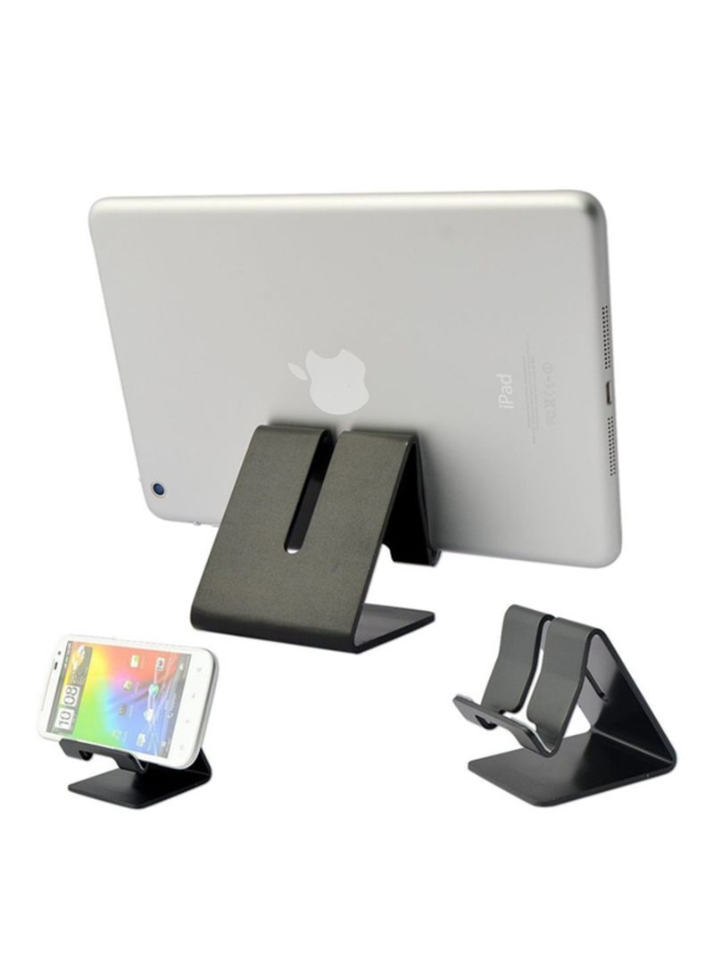 Goojodoq - Universal Desktop Mount Mobile And Tablet Stand Black