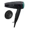 Remington On The Go Compact Hair Dryer with Diffuser Nozzle D1500, Black, 2000 W