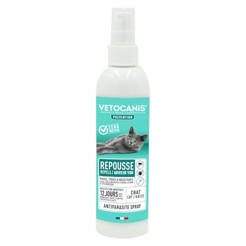 Vetocanis Anti-Parasite Spray For Cat Clear 250ml