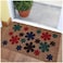 Flowers Printed Door Mat Floor Mat Bath Mat Home, Bathroom, Bedroom Entrance Indoor &amp; Outdoor Foot Mat 38x58 cm