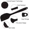 Silicone Spatula Set - 6 Piece Non-Stick Rubber Spatula Set, Heat-Resistant Spatula Kitchen Utensils Set for Cooking, Baking and Mixing