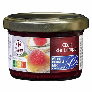Carrefour Lumpfish Egg Red 80g
