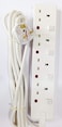 Power Extension 4Way Socket 3Meter Cable 13A Novex