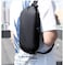 Multifunctional bag, easy to carry, for travel, work wings, keeping papers and phone, uses, adjustable shoulder strap, gray model 9600
