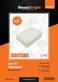 Royalford Royalbright Heavy Duty Mesh Scrub Sponge- RF10634 Melamine Sponges Cleaning Supplies Household Cleaning Pad Premium-Quality Multi-Purpose, Extra Durable And Chemical Free One-Piece White