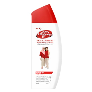 Lifebuoy Total 10 Anti Bacterial Body Wash 300ml