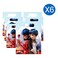 Miraculous Ladybug Themed Plastic Party Gift Bags Multicolour 6 PCS