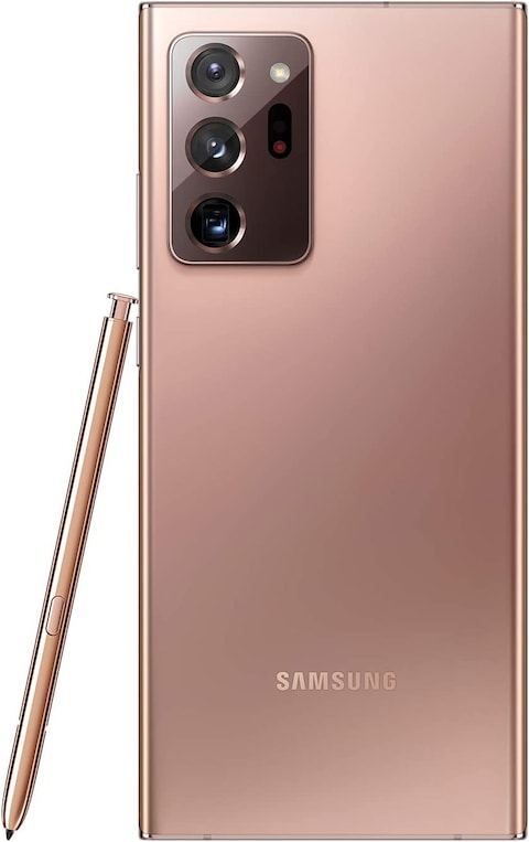 Samsung Galaxy Note 20 Ultra, 12GB RAM, 256GB, 5G, Mystic Bronze - International Specs