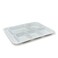 Rectangular White Melamine Plate 6 Layers 28X38.5CM