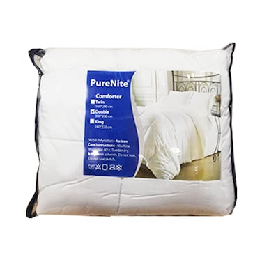 Purenite Comforter Double White
