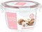 Blackstone Food Container Round With Air Tight Lid, Kitchen Food Container For Cookies, Candy, Snack And More (220, Round, 1, Is211)