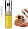 Generic Oil Sprayer Dispenser, Vinegar Sprayer, Dressing Spray With Brush Portable, Grilling Olive Oil Glass Bottle 100ml, Premium 304 Stainless Steel