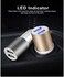Jellico 2 Port USB Car Charger Qualcomm Quick 3.0 And 3A Fast Charging