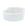 Shallow Porcelain Serving Bowl White 10x4cm