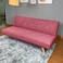 In House Aimar 2 In 1 Sofabed Velvet Upholstered - Dark Pink