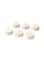 Generic 6-Piece Led Tealight Set White 8X4X13cm