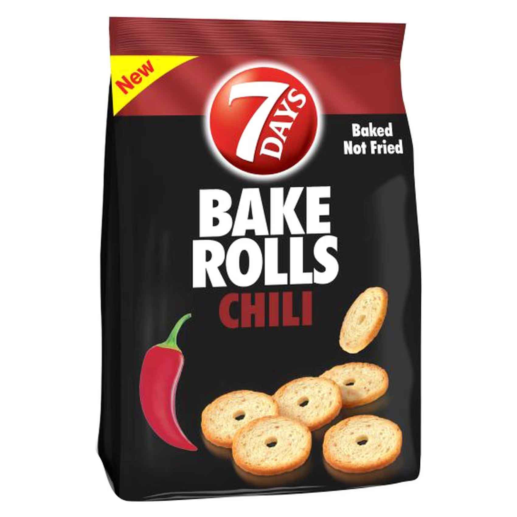 7Days Bake Rolls Chili 60gr