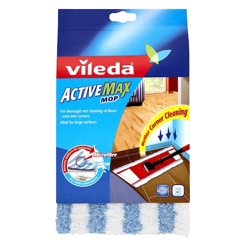 Vileda Active Max Mop Refill - Blue
