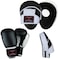 Maxstrength Boxing Gloves And Focus Pads Set