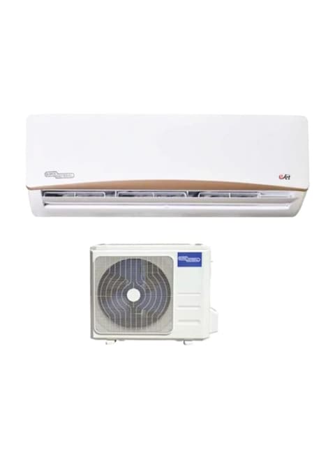 Super General 1.5 Ton Split System Air Conditioner E-JET MODEL, SGS195AE, White (Installation Not Included)