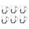Pasabahce Dem Tea Cups 140ml 6 PCS