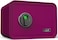 Rubik Safe Box with Biometric Fingerprint Lock, A4 Document Size Safety Deposit Box for Home Office Shop RB25QC9 (25x35x28cm) Purple