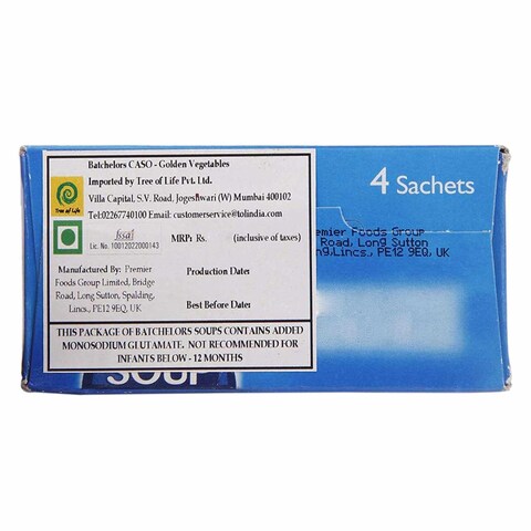 BATCHELORS CUP A SOUP GOLDEN 4PCS