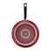 Tefal G6 Tempo Flame Fry Pan Red And Black 32cm
