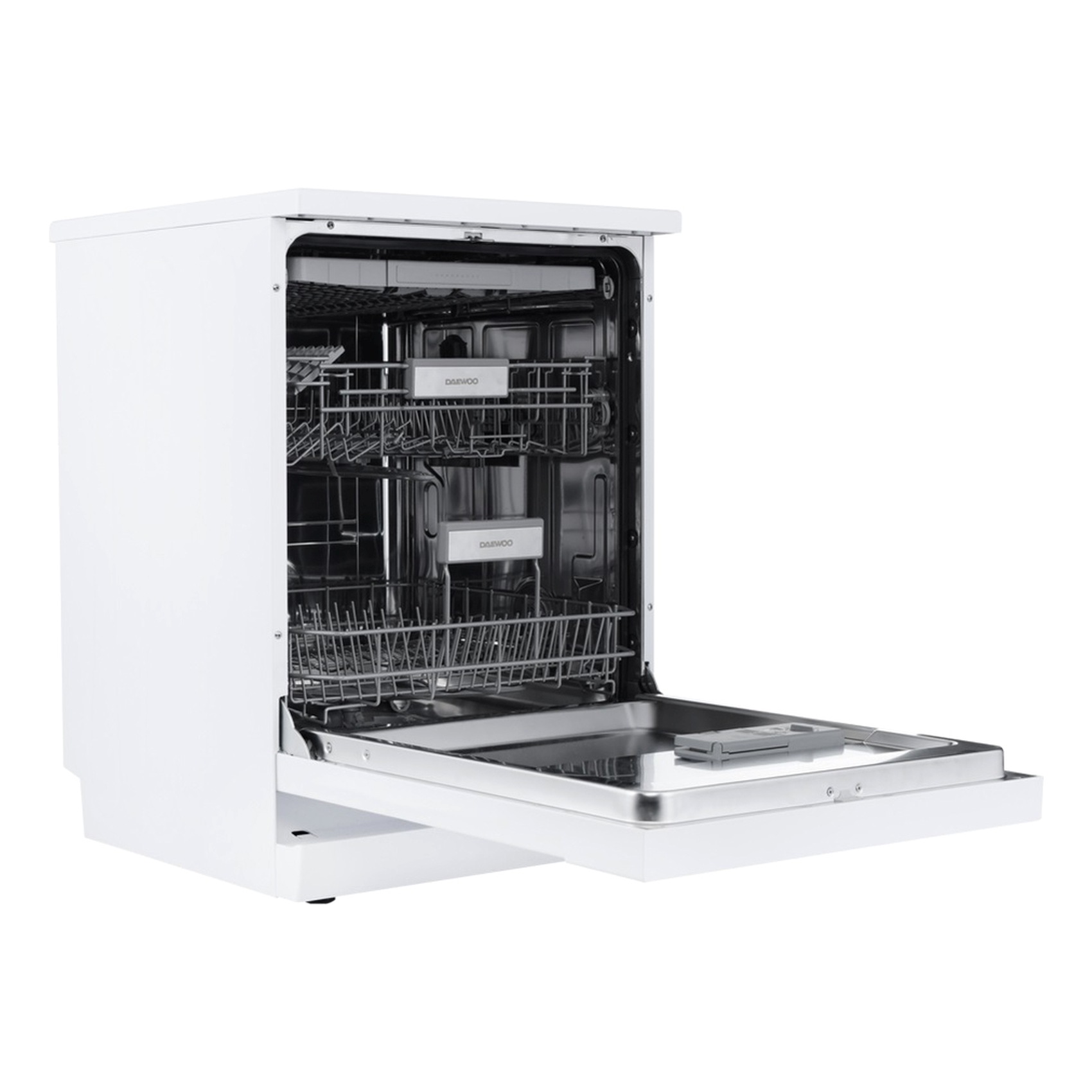 Daewoo Free Standing Dishwasher With 14 Place Settings DDW-Z1411W White