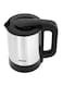 Geepas Stainless Steel Electric Kettle 1.7L Gk174 Silver/Black