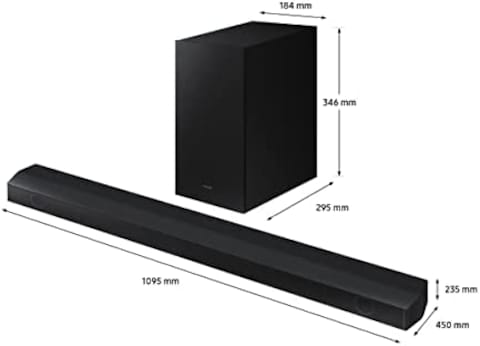 Samsung HW-B650/TK Soundbar 3.1 Channel Black