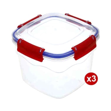 طقم علب مينترا لحفظ الطعام - 3 علب 