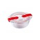 Pyrex Rnd Dish With Lid 14X12 CM