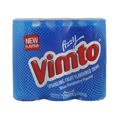 Vimto Sparkling Raspberry Flavoured Drink 250ml Pack of 6