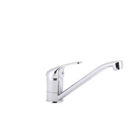 Geepas Gsw61090 Cara Single Lever Sink Mixer - High Quality Ceramic Brass Cartridge Single Hole | 0.2Mpa To 0.8Mpa Water Pressure | Ideal For Wash Basin Bathroom &amp; Lavatory | 5 Years Warranty